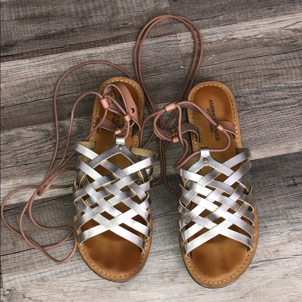 Lace up AEO sandals